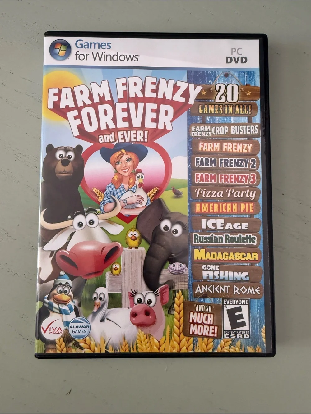 2012 Farm Frenzy Forever and Ever! PC DVD-ROM Games for Windows Computer